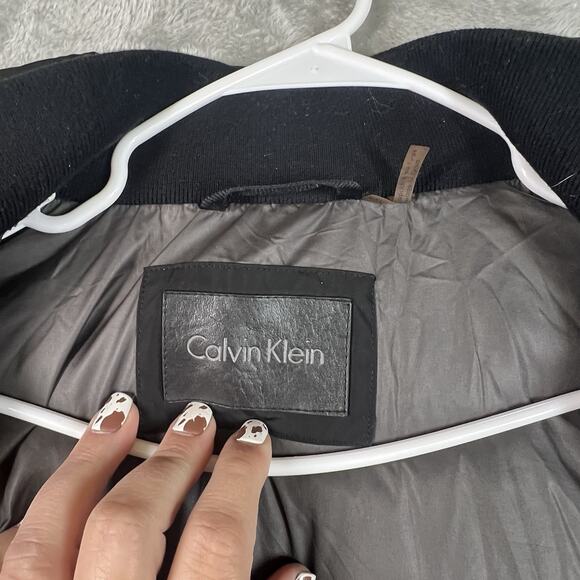 Calvin Klein Water Resistant 0° F Warmth Factor Black Puffer Jacket Size XXL - Picture 2 of 12